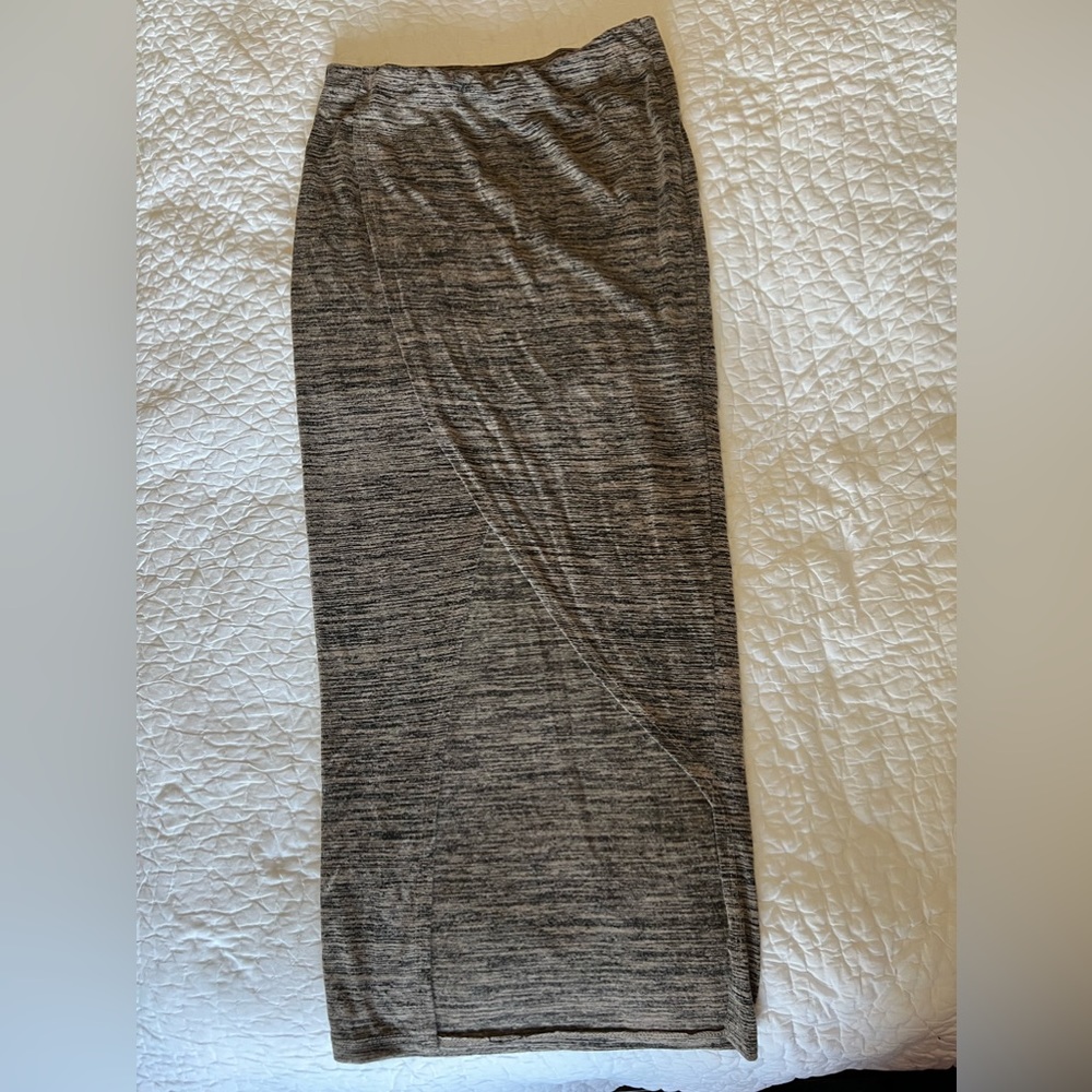Renee C. Fitted Asymmetrical Skirt